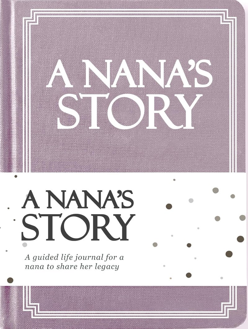 Coco & Lan Nana's Life Story Journal (Hardcover): A Meaningful Keepsake for Nana to Share Her Journey and Memories, Book Includes 250+ Prompt Questions, Sentimental Gifts for Mother's Day, Birthday & Christmas - Image 1